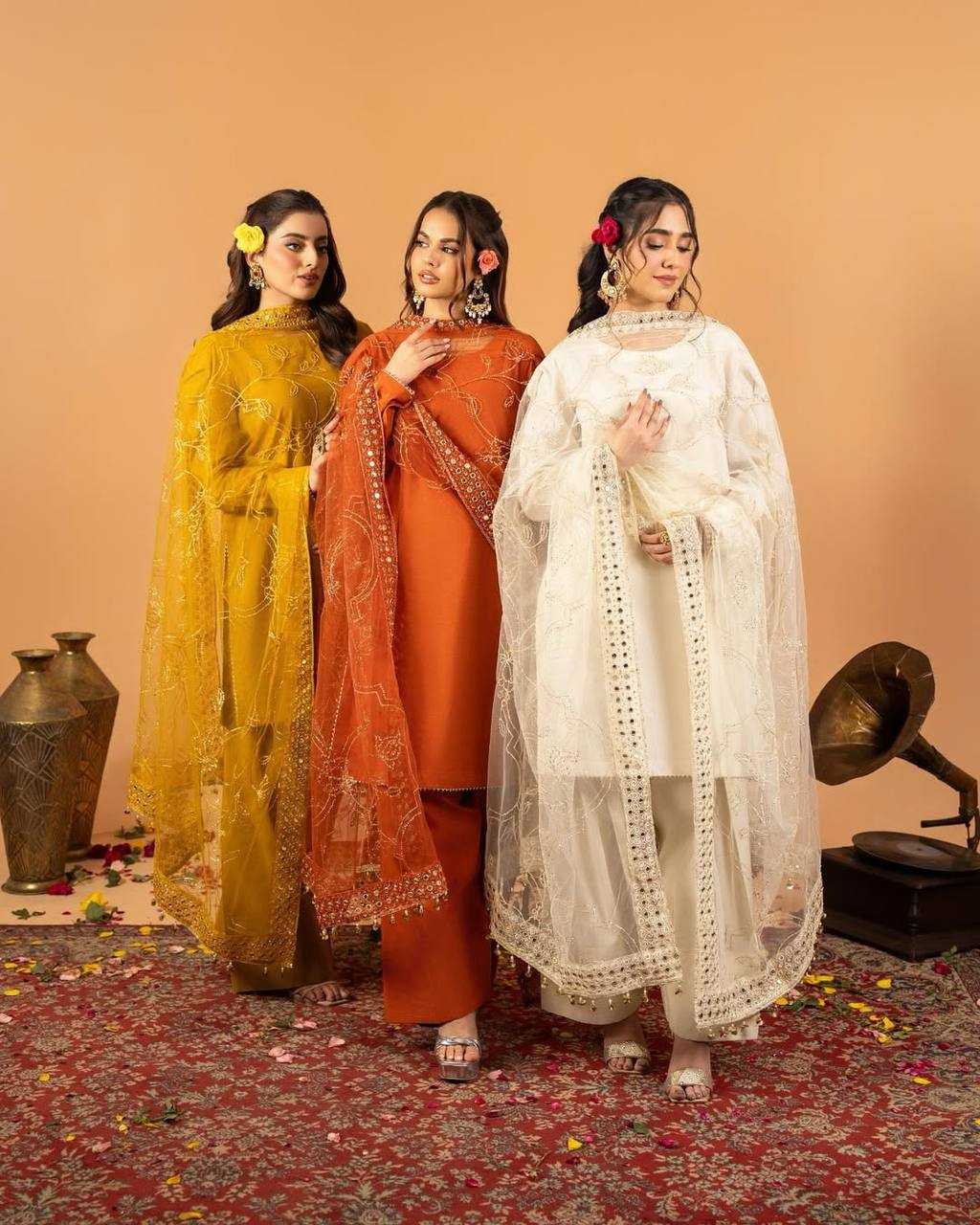 Crepe  Ladies Salwar Suits Party wear